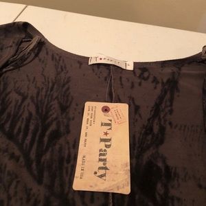 NWT T-party top.. L